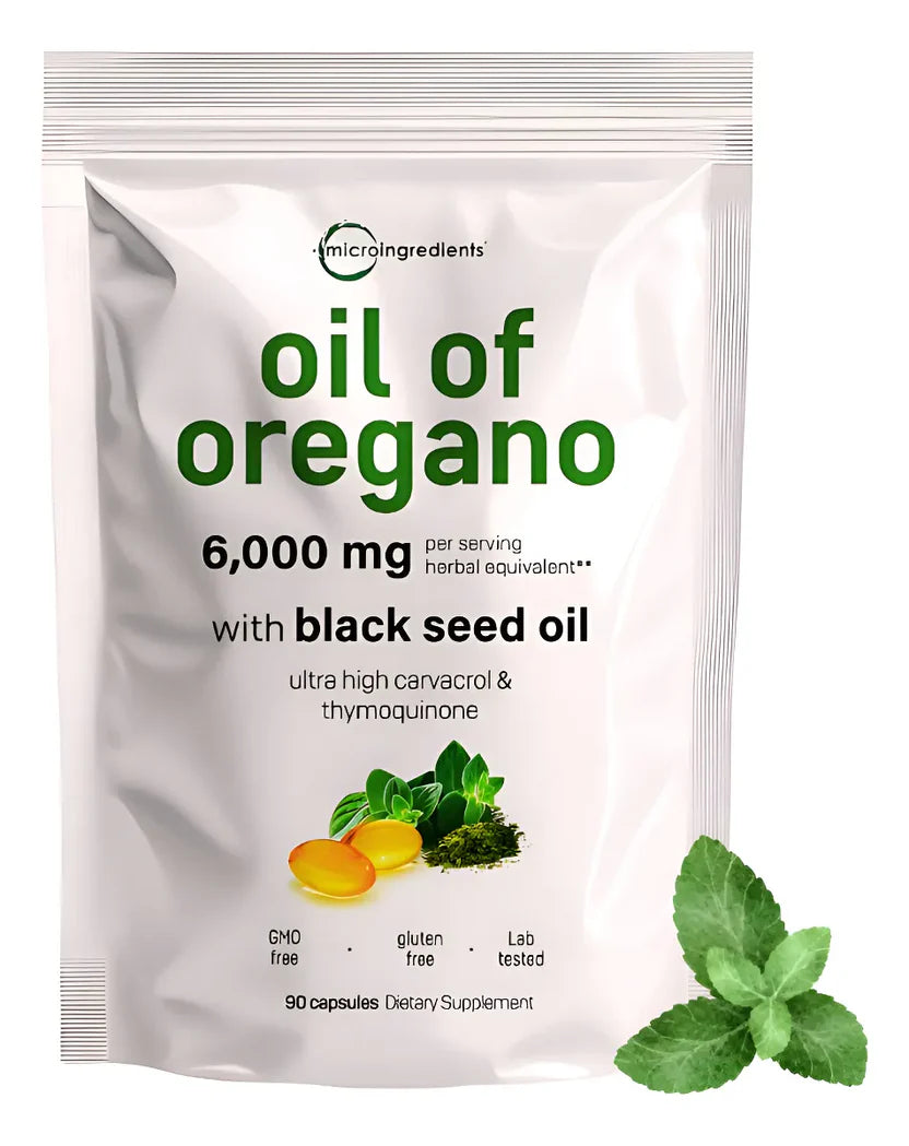 Aceite de orégano, 300 cápsulas 💊promoción 2x1