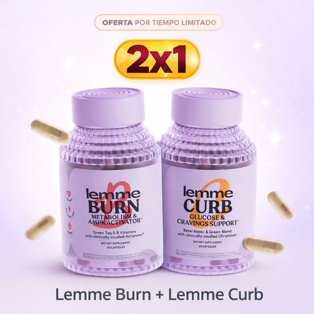 🔥 Lemme Burn Activador AMPK+ Lemme Curb 2x1 Tiempo Limitado⏳
